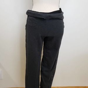 Calvin Klein Grey Joggers Logo Waistband Sz Small